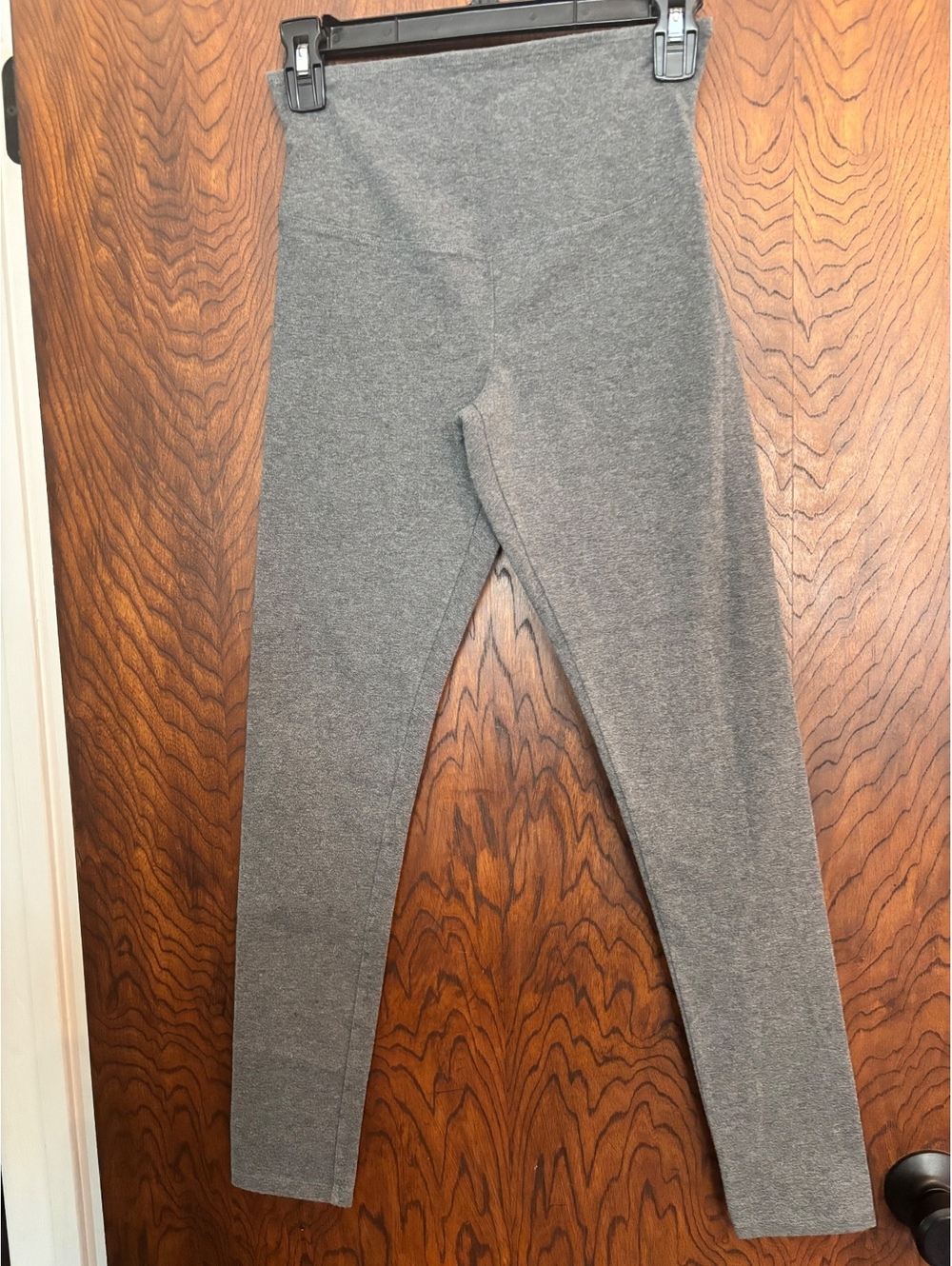 Yummie Tummie Heather Gray Leggings Size Small